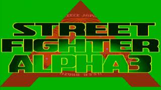 Street Fighter Alpha 3 Max  PSP [upl. by Eartnoed]