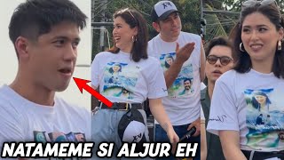 Di Kinaya ni Aljur Abrenica Di NAIPINTA Mukha ng Makita si Kylie Padilla sa MMFF Parade of stars [upl. by Enoj]