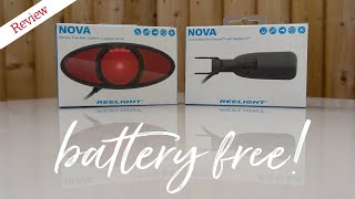 Bike Lights that NEVER Run Out Reelight NOVA Battery Free Lights [upl. by Ajoop]