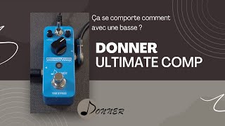 DONNER Ultimate Comp  demo with bass no talking [upl. by Enyaz]