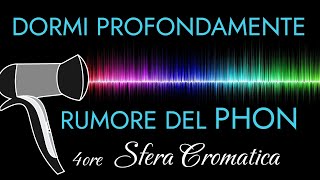 rumore phon ASMR rumore bianco rilassante per dormire bene hair dryer sound [upl. by Rubenstein]