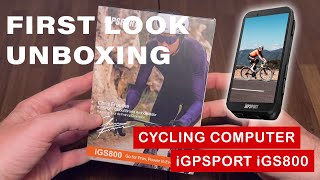 Cycling Computer iGPSport iGS800 [upl. by Ace]