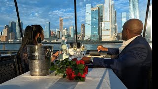 Bateaux dinner cruise New York City [upl. by Enelec181]