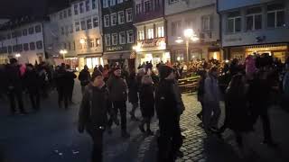 Ravensburg Demonstration 28022022 spaziergang [upl. by Nanoc114]