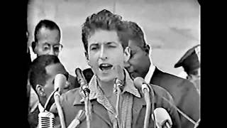 Bob Dylan  Only A Pawn In Their Game March On Washington 1963 BEST QUALITY [upl. by Eikcin]