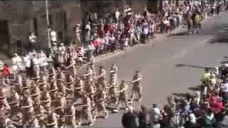 Coldstream Guards Welcome Home Parade [upl. by Burck474]