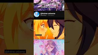 when the girl you like indirectly confessed to you anime animeedit animelover [upl. by Kahler]