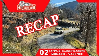 Rallye Monte Carlo Historique 2024  Tappa di Classificazione Monaco  Valence [upl. by Shel594]