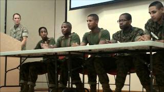 Marine OCS Panel 5 Diversity in Marine Corps [upl. by Rolf]