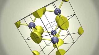 ZincBlende Sphalerite Lattice or ZincIron Sulfide Lattice [upl. by Aliban]