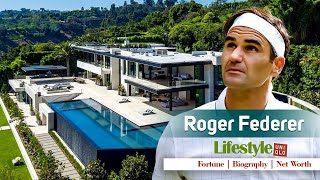 Roger Federers 2024 Way of Life Net Worth Assets Car Compilation Residence and More [upl. by Adelaida]