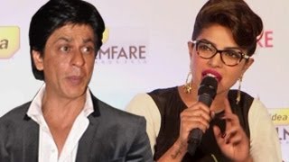 Priyanka Chopra INSULTS journalist over Shahrukh Khan REMARK [upl. by Tanberg]