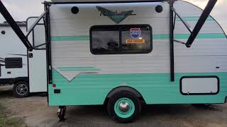 LIKE NEW 2022 Riverside RV Retro 135 travel trailer [upl. by Ainak]