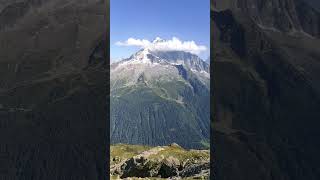 LACS DES CHÉSERYS  Panorama sur le massif des Aiguilles Rouges et le massif du MontBlanc [upl. by Yerroc]