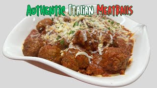 Straight from Italy Meatballs over Pasta Recipe [upl. by Launam]