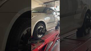 How to do Car Wheel Alignment with Hunter machine [upl. by Langsdon179]