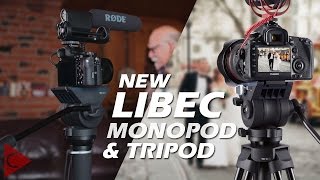 New Libec Hands Free Monopod amp THX Tripod [upl. by Nodnal]