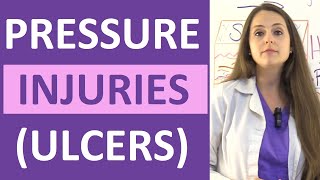 Pressure Ulcers Injuries Stages Prevention Assessment  Stage 1 2 3 4 Unstageable NCLEX [upl. by Annehsat624]