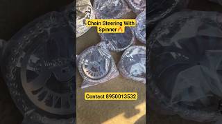 Chain Steering Wheel For Tractor  tractor modification steeringwheel ytshorts modified shorts [upl. by Anaejer]