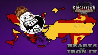 The Byzantine Empires returnexe  HOI4 Kaiserredux Video [upl. by Aznaed]