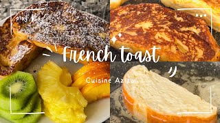 فرنش توست بلا بيض كيجي لذيذ بزاف الطعم خيال French toast [upl. by Llennaj]