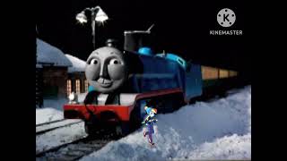 Gordon And Rainbow Dash Racing At Snowy Night Christmas Countdown Day 4 [upl. by Ahsim]