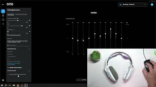 How to Enter and Manage Equalizer on LOGITECH G733 [upl. by Scurlock]
