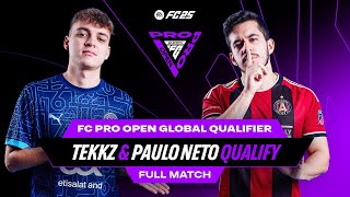 FC PRO OPEN QUALIFICATION  TEKKZ V BANDAR amp PAULO NETO V ABOFAWZI  FC PRO OPEN GLOBAL QUALIFIER [upl. by Erida]