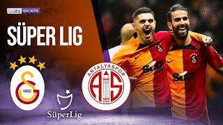 Galatasaray vs Antalyaspor  SÜPER LIG HIGHLIGHTS  1212023  beIN SPORTS USA [upl. by Scales]