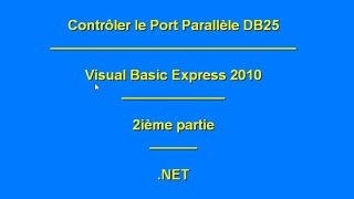 Comment communiquer avec le Port Parallèle dun PC en utilisant inpout32dll 2e Partie [upl. by Norahs]