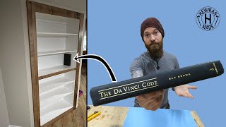 Secret Book and Install  Secret Hidden Bookcase Part 4 [upl. by Esor245]