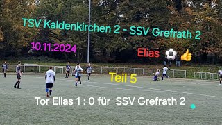 TSV Kaldenkirchen 2  SSV Grefrath 2 Kreisliga B Herren  Niederrhein kämpferische Leistung Teil 5 [upl. by Sirref641]