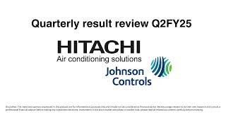 Johnson Controls Hitachi Air Conditioning India Limited Q2FY25 [upl. by Assetniuq]