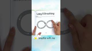 Interactive Lazy 8 Breathing Technique For Kids  Trace Along Mindfulness For Kids calmtime [upl. by Ordisi]