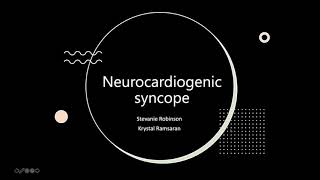 Neurocardiogenic Syncope [upl. by Aihseym]