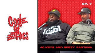 Code of Ethics Podcast Ep 7 ft ‘40 Keys and Beezy Santana’  NorCal Socal [upl. by Nicolas264]