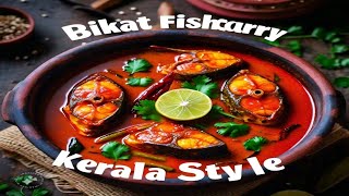 Masala Fish Curry Recipe 🔥  Bikat Fish Curry Kerela Style 🔥 Simple Fish Curry Recipe [upl. by Wisnicki]