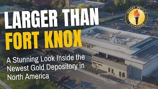 Larger Than Fort Knox A Stunning Look Inside Money Metals Massive New Gold Vault [upl. by Artap]