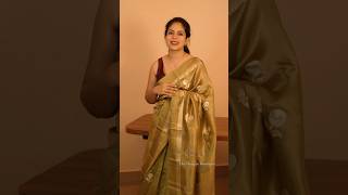 bridalsareeweddingsarees kanchipuramboutiquesinthrissurhandpickedcollection [upl. by Grannias]