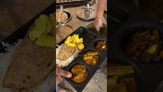 Must try Hyderabads famous veg amp nonveg meals  Street food Hyderabad [upl. by Miran455]