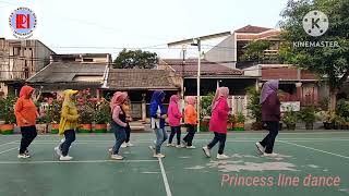 Goyang Nona Maumereline dance Choreo by Evan INADemo by Princess line dance [upl. by Falk]