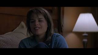 Scream 1996 Sidney gets chased by Ghostface at Stus house scene [upl. by Nerhtak]