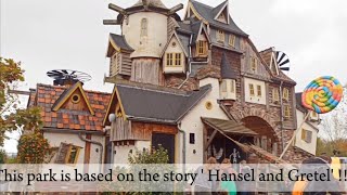 Hans amp Grietje park👦👧🍭Pancake househanselandgretel themeparks netherlands zeewolde [upl. by Ivanna]