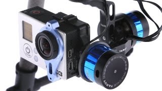 HeliPalcom  Tarot T2D Brushless Gimbal T2D  GoPro HERO 3 Stabilizer [upl. by Ruthie]