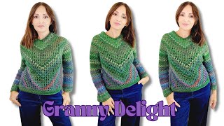 “Innamorati del Granny Delight Il Maglione che Unisce Colore e Design” [upl. by Somar]