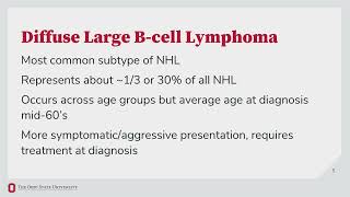 Update on RelapsedRefractory Diffuse Large BCell Lymphoma  LRF Webinars [upl. by Mikihisa567]