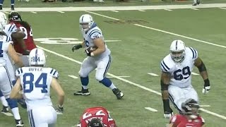 Joe Reitz Catches Shovel Pass From Matt Hasselbeck  Joe Reitz Retirement Thank You [upl. by Gala]