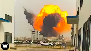 Most Shocking Catastrophic Failures Filmed Seconds Before Disaster Went Horribly Wrong [upl. by Ruenhcs]