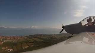 Lago di Garda flying tour at Aeroclub Garda Eagle [upl. by Ushijima]