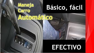 Como manejar carro automatico en 5 minutos Principiantes bien explicado  how to drive fast [upl. by Jeanne]